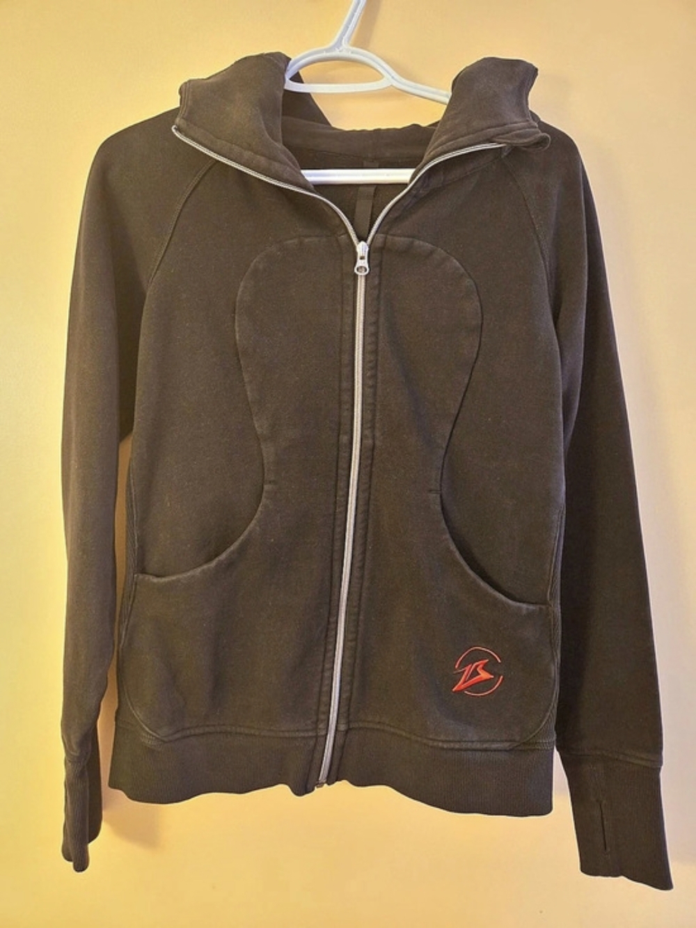 lululemon Scuba Hoodie Black Full-Zip Hooded Jacket